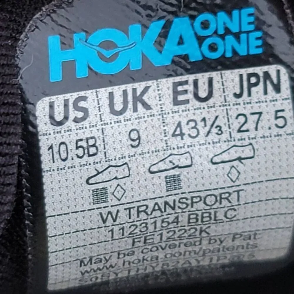 Hoka One One Transport - Women's running shoes - Size 10.5B